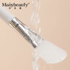 硅胶面膜刷子美容院脸部清洁泥膜涂抹水疗个护工具专用外贸白色刷